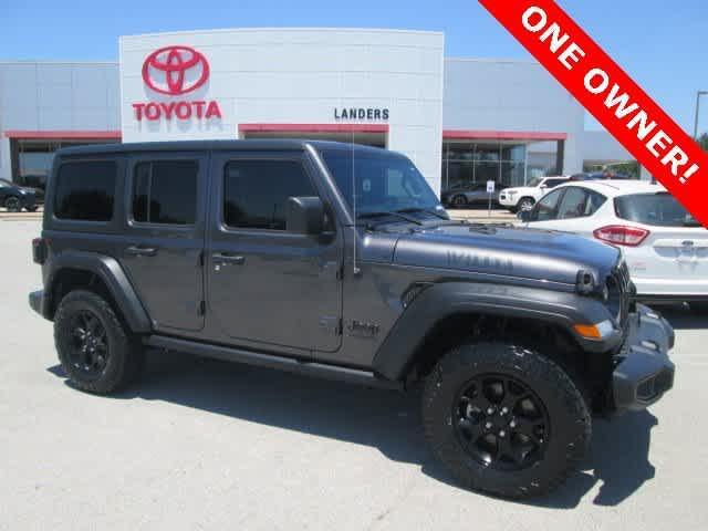 used 2021 Jeep Wrangler Unlimited car, priced at $36,433