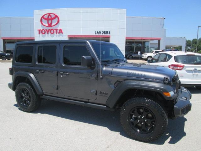 used 2021 Jeep Wrangler Unlimited car, priced at $36,433