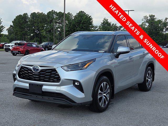 used 2022 Toyota Highlander Hybrid car, priced at $41,000
