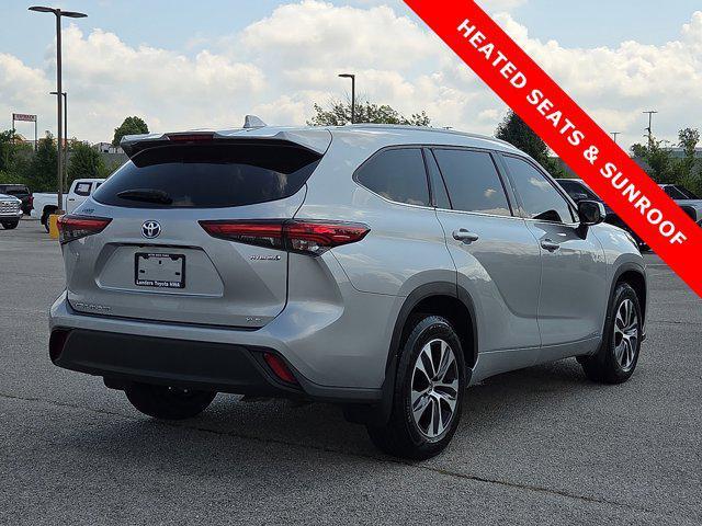 used 2022 Toyota Highlander Hybrid car, priced at $41,000