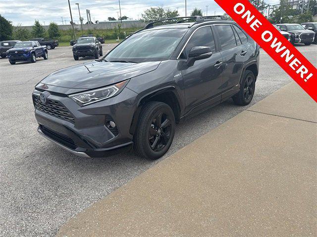 used 2021 Toyota RAV4 Hybrid car, priced at $33,852