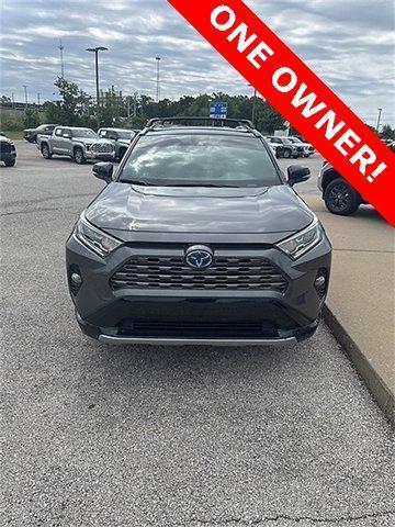 used 2021 Toyota RAV4 Hybrid car, priced at $33,852