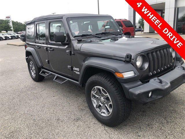 used 2018 Jeep Wrangler Unlimited car, priced at $23,752