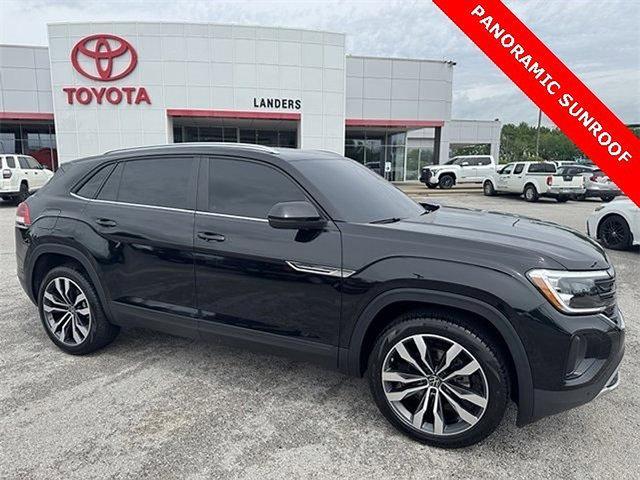 used 2024 Volkswagen Atlas Cross Sport car, priced at $37,887