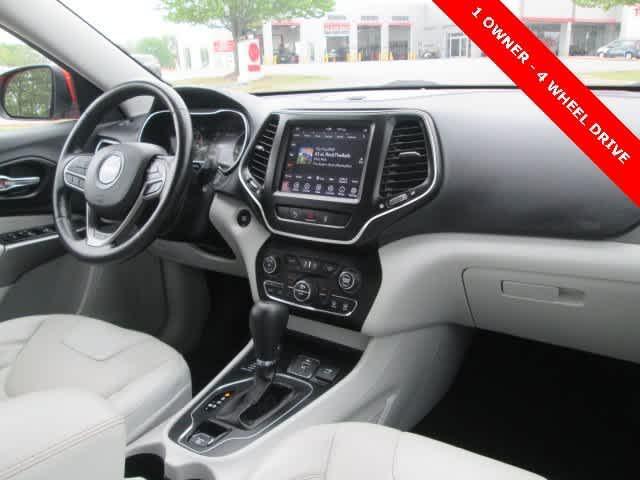used 2021 Jeep Cherokee car, priced at $25,530