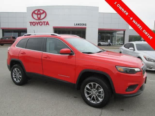 used 2021 Jeep Cherokee car, priced at $26,981
