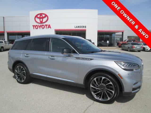 used 2022 Lincoln Aviator car, priced at $49,476