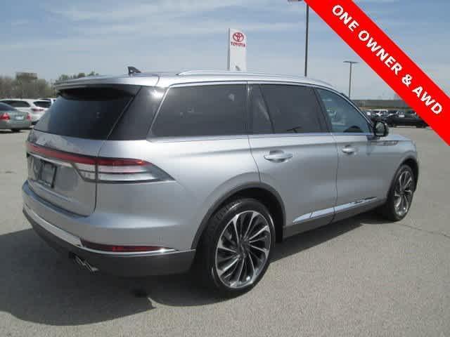 used 2022 Lincoln Aviator car, priced at $49,476