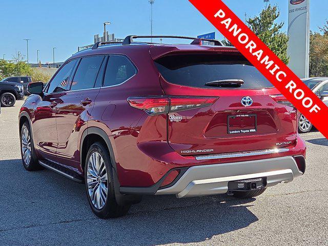 used 2022 Toyota Highlander Hybrid car, priced at $39,784