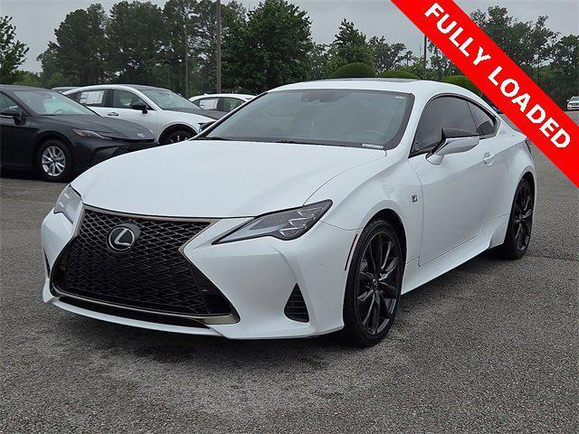 used 2021 Lexus RC 350 car, priced at $41,900