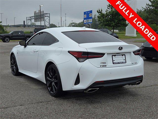 used 2021 Lexus RC 350 car, priced at $41,900