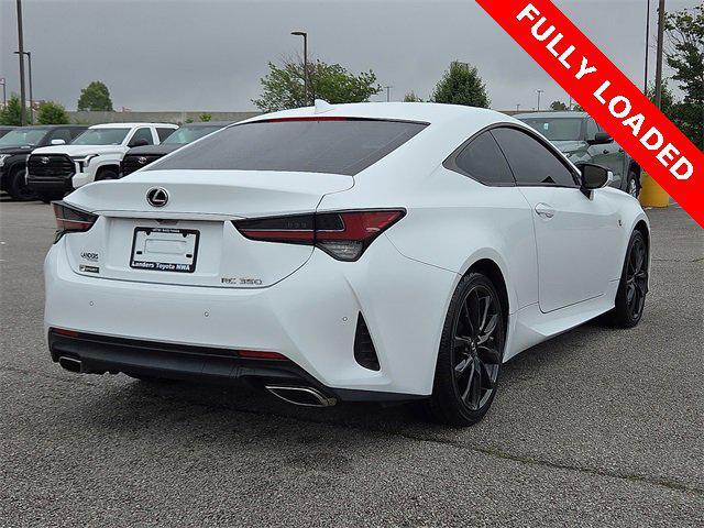 used 2021 Lexus RC 350 car, priced at $41,900