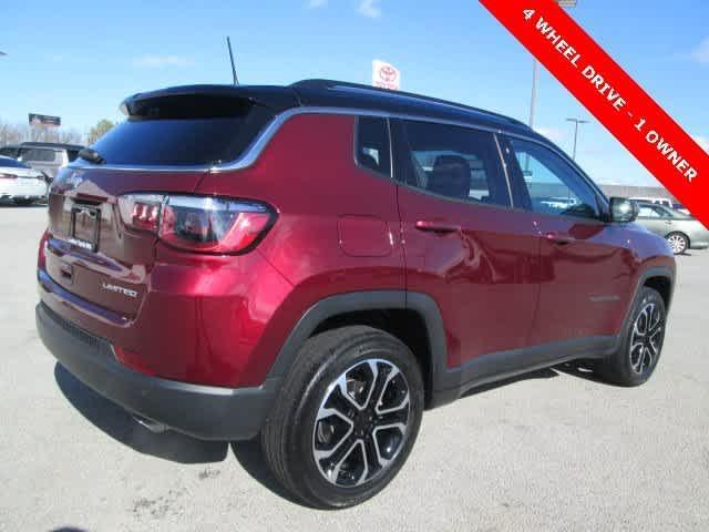 used 2022 Jeep Compass car, priced at $24,992