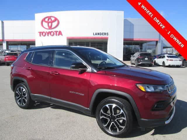 used 2022 Jeep Compass car, priced at $21,595