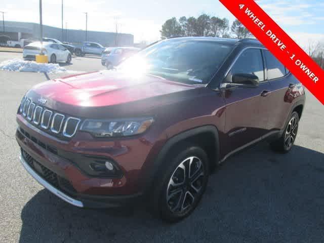 used 2022 Jeep Compass car, priced at $24,992