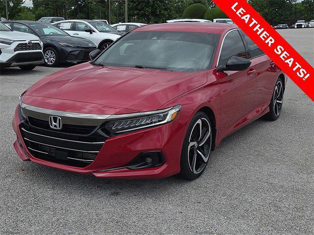 used 2021 Honda Accord car, priced at $22,348