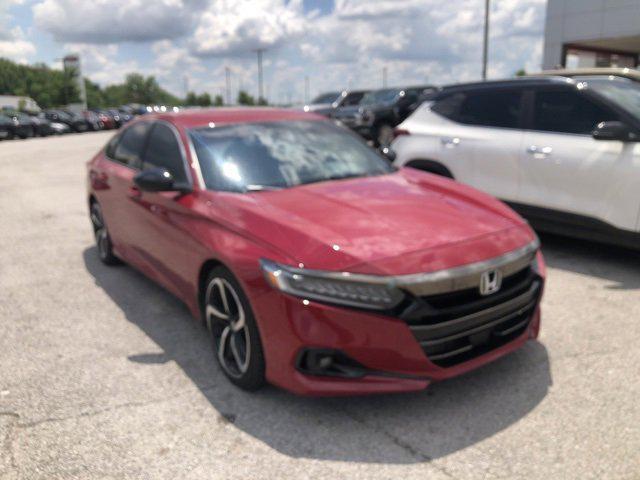 used 2021 Honda Accord car, priced at $23,345