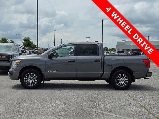 used 2023 Nissan Titan car, priced at $38,400