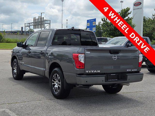 used 2023 Nissan Titan car, priced at $38,400