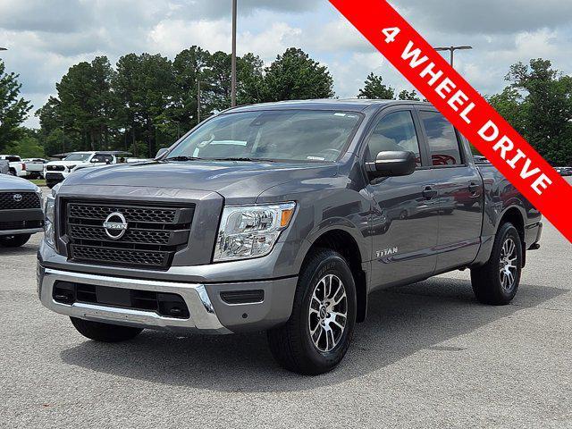 used 2023 Nissan Titan car, priced at $38,400