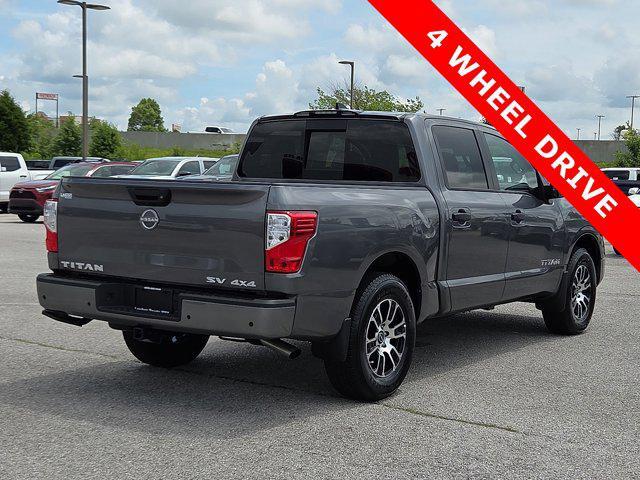 used 2023 Nissan Titan car, priced at $38,400