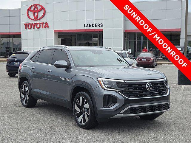 used 2024 Volkswagen Atlas Cross Sport car, priced at $32,996