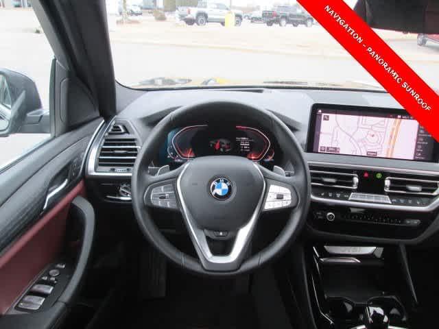 used 2024 BMW X3 car, priced at $47,777