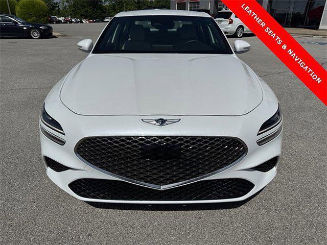 used 2023 Genesis G70 car, priced at $30,778