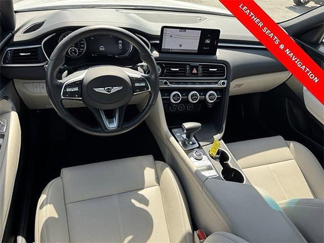 used 2023 Genesis G70 car, priced at $30,778