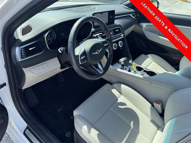 used 2023 Genesis G70 car, priced at $30,778