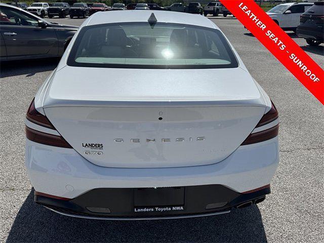 used 2023 Genesis G70 car, priced at $30,778