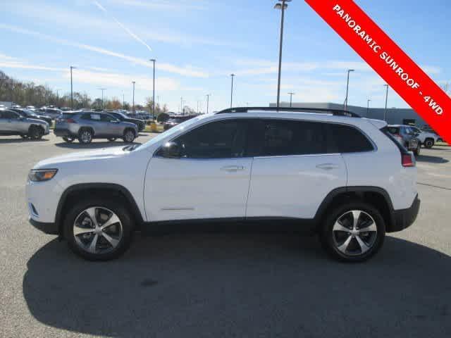 used 2022 Jeep Cherokee car, priced at $27,405