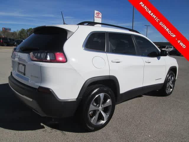 used 2022 Jeep Cherokee car, priced at $27,405