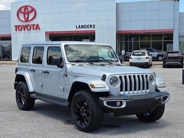 used 2022 Jeep Wrangler Unlimited 4xe car, priced at $33,355