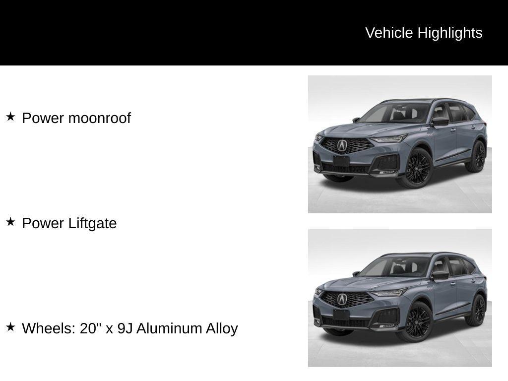 new 2026 Acura MDX car, priced at $70,850