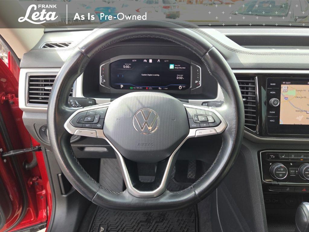 used 2021 Volkswagen Atlas car, priced at $20,973