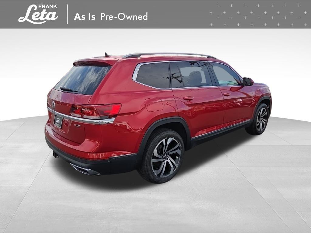 used 2021 Volkswagen Atlas car, priced at $20,973