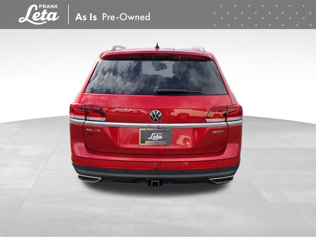 used 2021 Volkswagen Atlas car, priced at $20,973