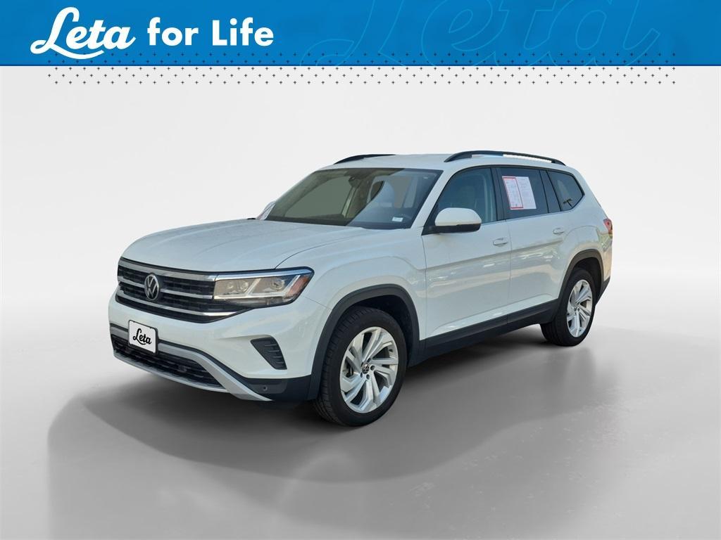 used 2021 Volkswagen Atlas car, priced at $21,348