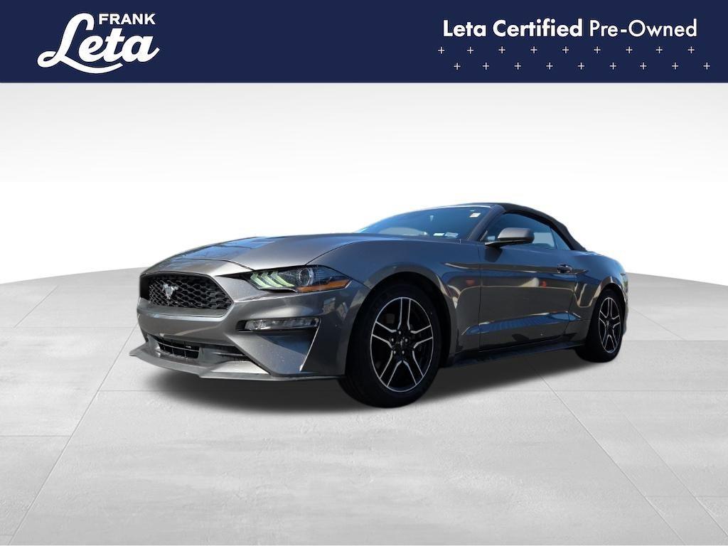 used 2021 Ford Mustang car, priced at $24,900