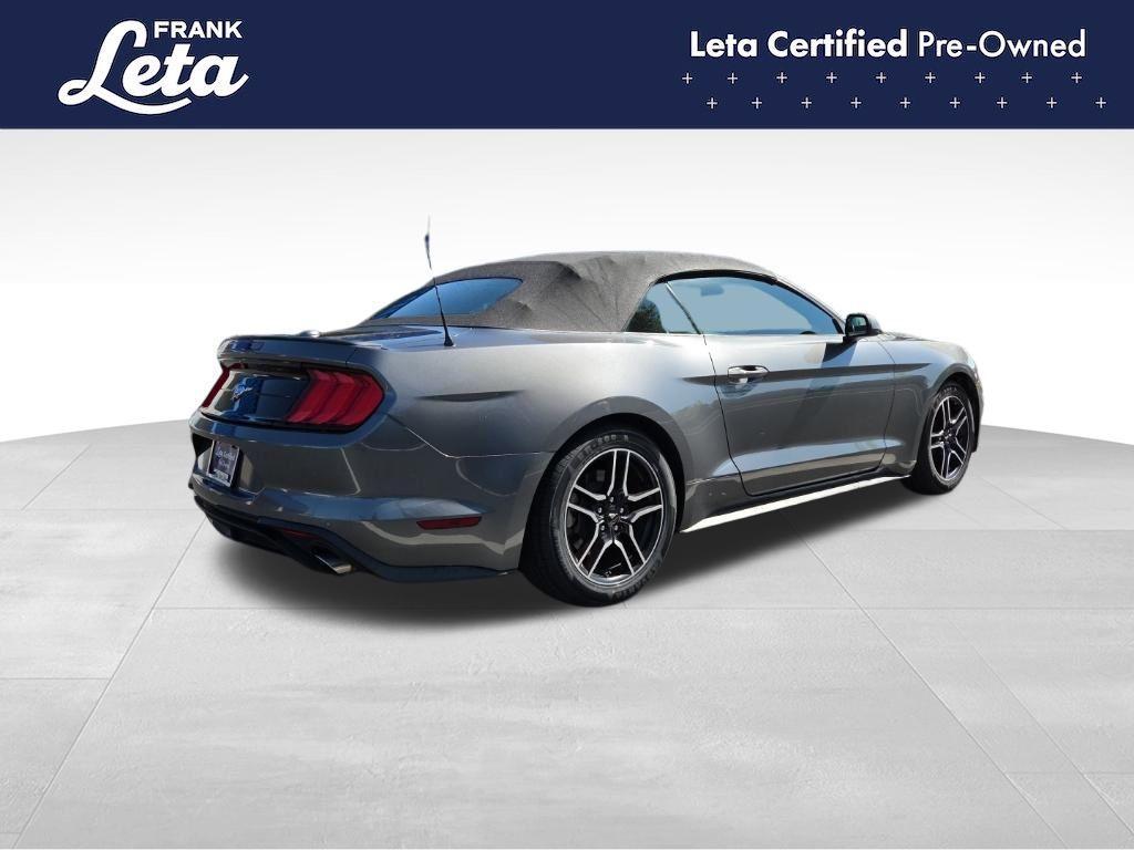 used 2021 Ford Mustang car, priced at $24,900