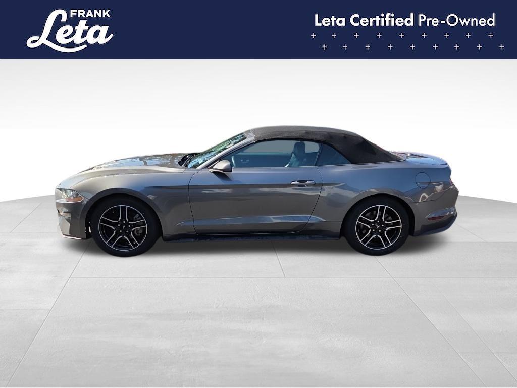 used 2021 Ford Mustang car, priced at $24,900