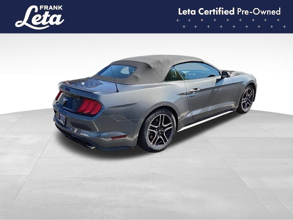 used 2021 Ford Mustang car, priced at $24,900