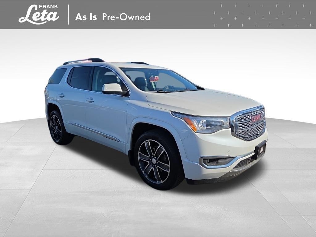 used 2018 GMC Acadia car, priced at $19,900