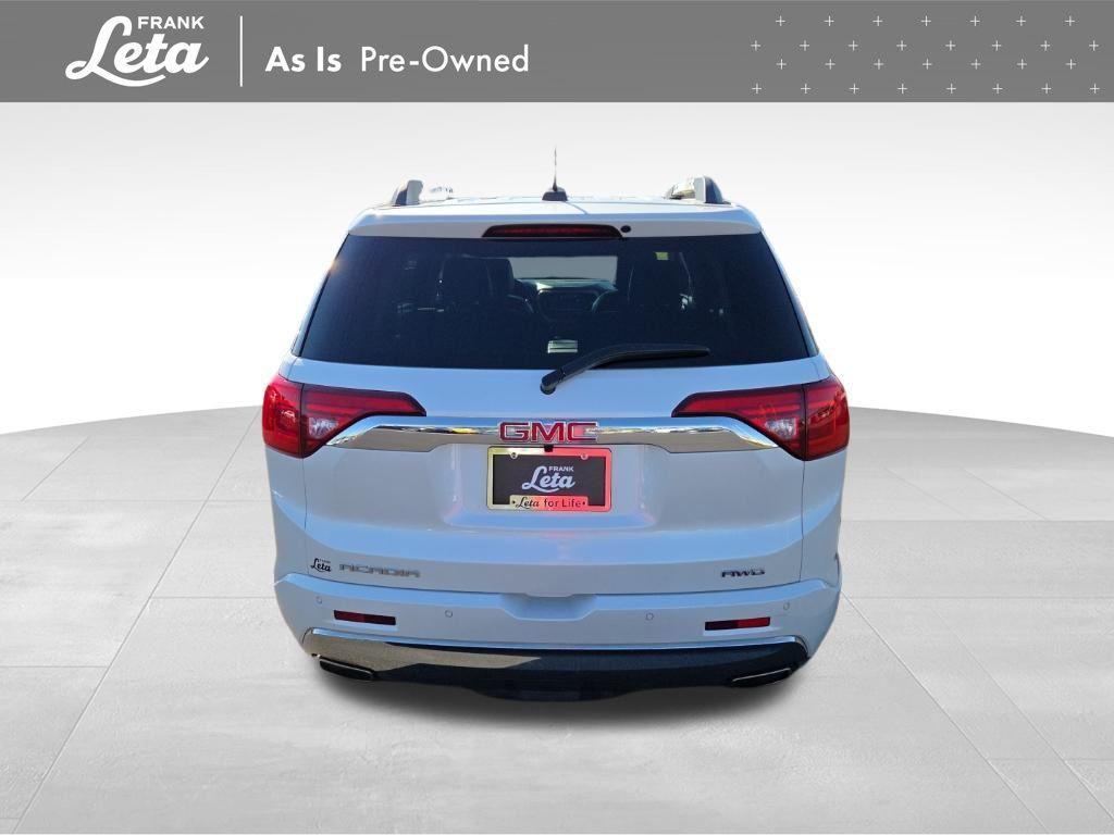 used 2018 GMC Acadia car, priced at $19,900