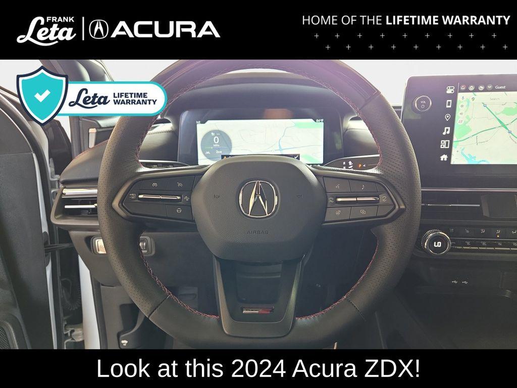 new 2024 Acura ZDX car, priced at $75,320