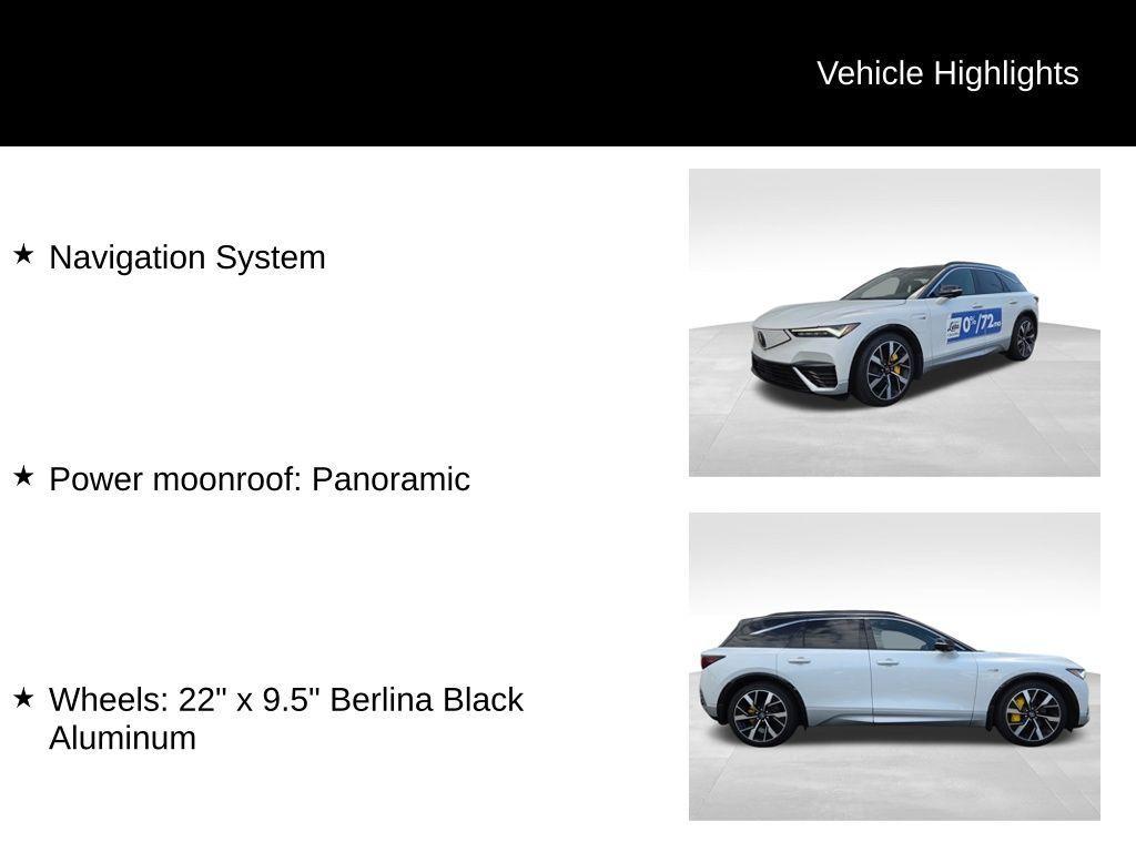 new 2024 Acura ZDX car, priced at $75,320