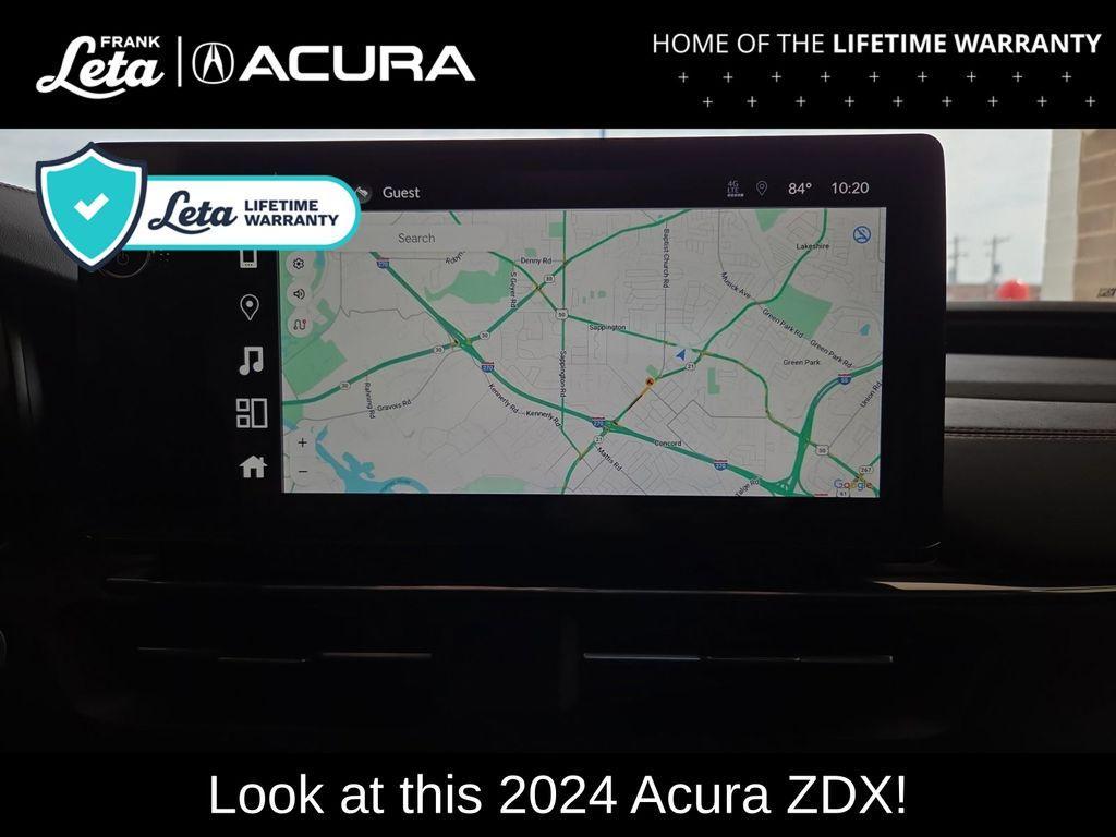 new 2024 Acura ZDX car, priced at $75,320