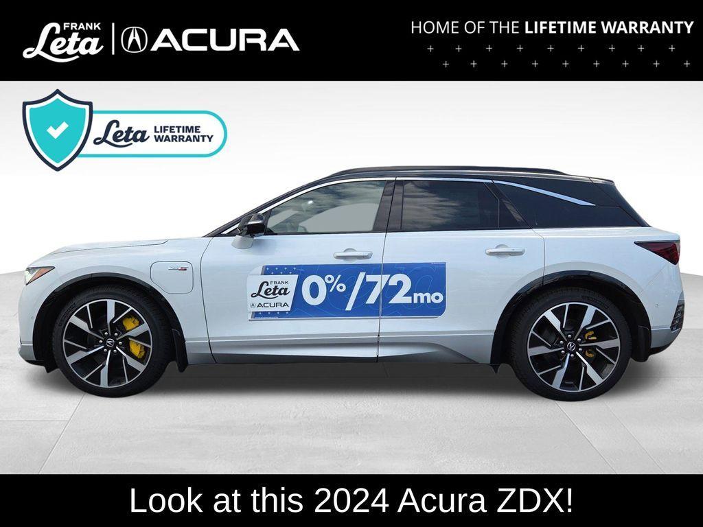 new 2024 Acura ZDX car, priced at $75,320
