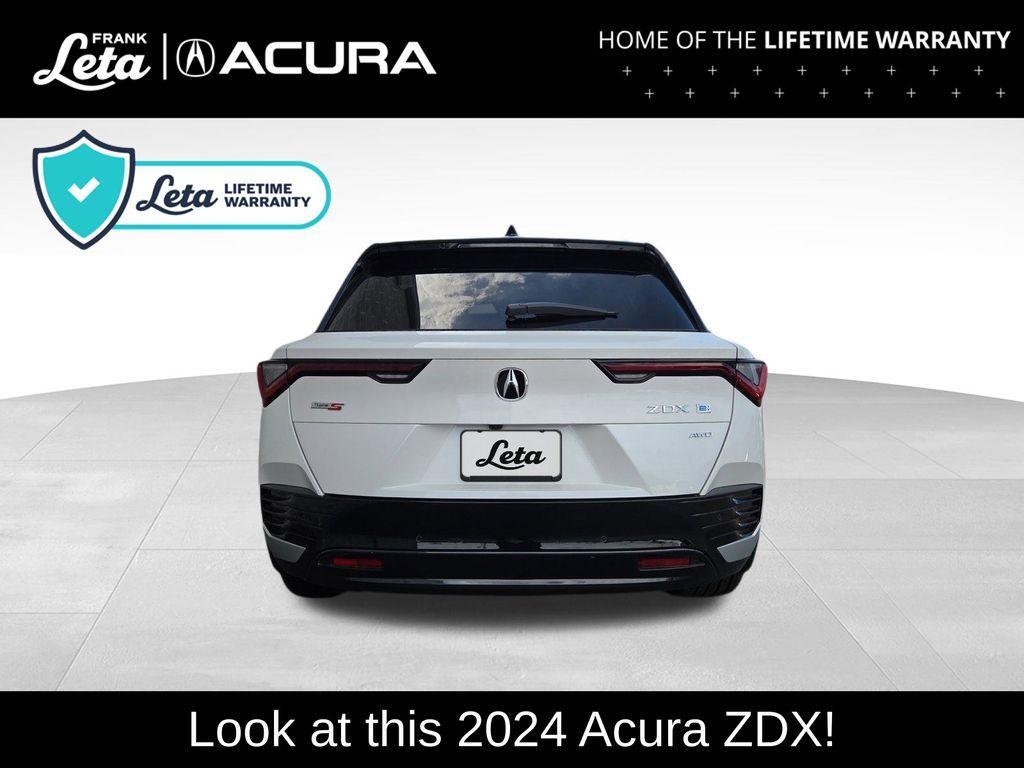 new 2024 Acura ZDX car, priced at $75,320